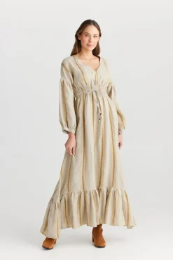 The Shanty Bella Dress - Taj Stripe
