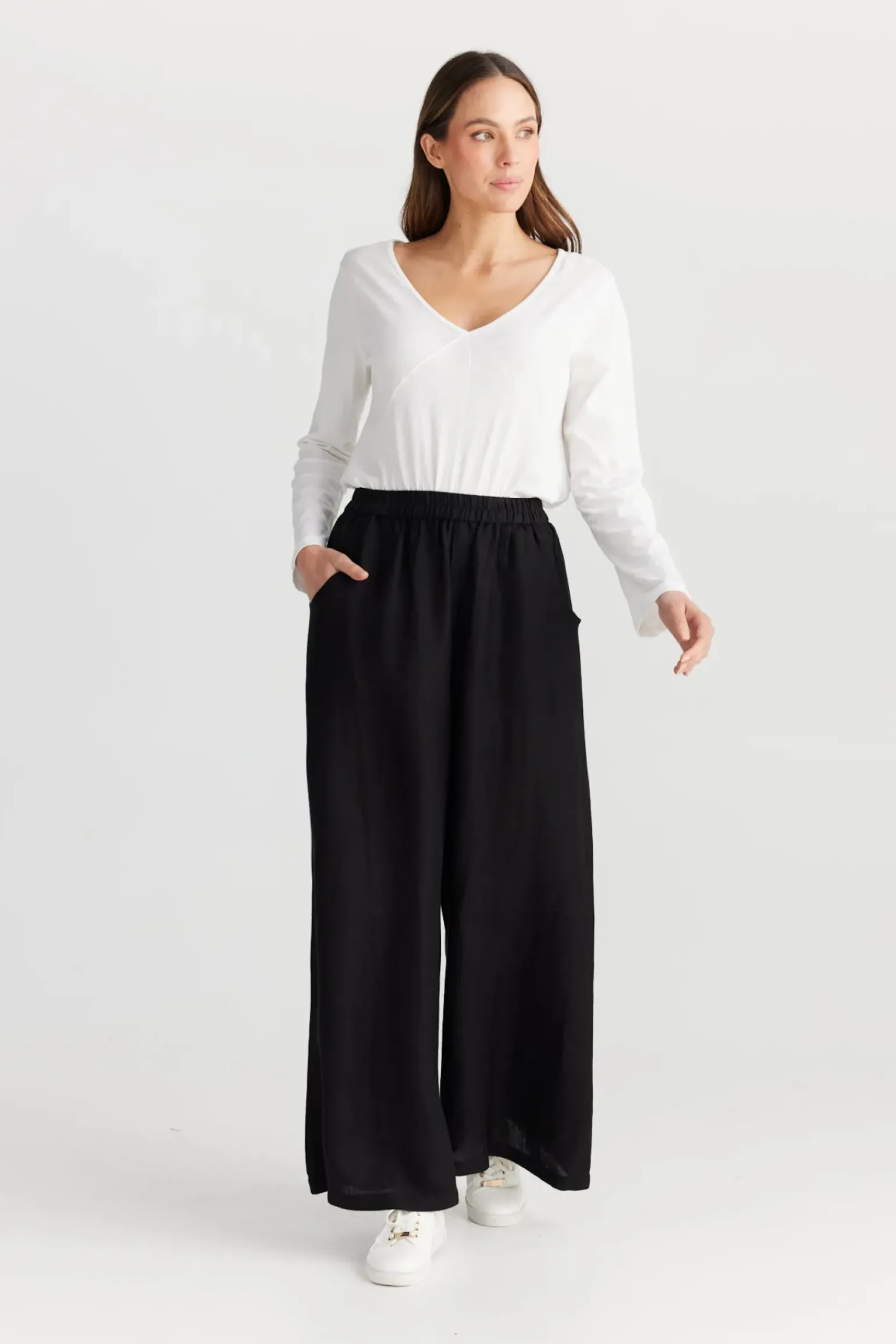 The Shanty Positano Pants - Black