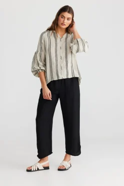 The Shanty Salerno Top - Valentina Stripe