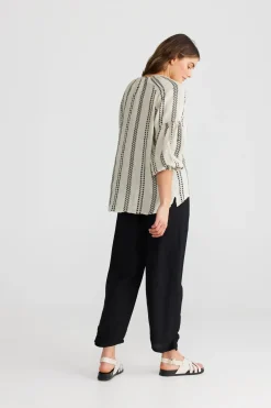The Shanty Salerno Top - Valentina Stripe
