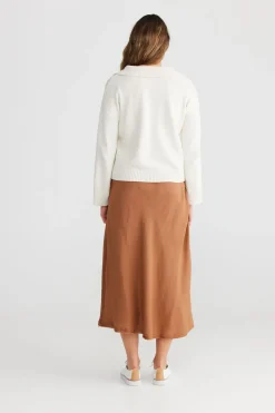 The Shanty Sicily Skirt - Terracotta
