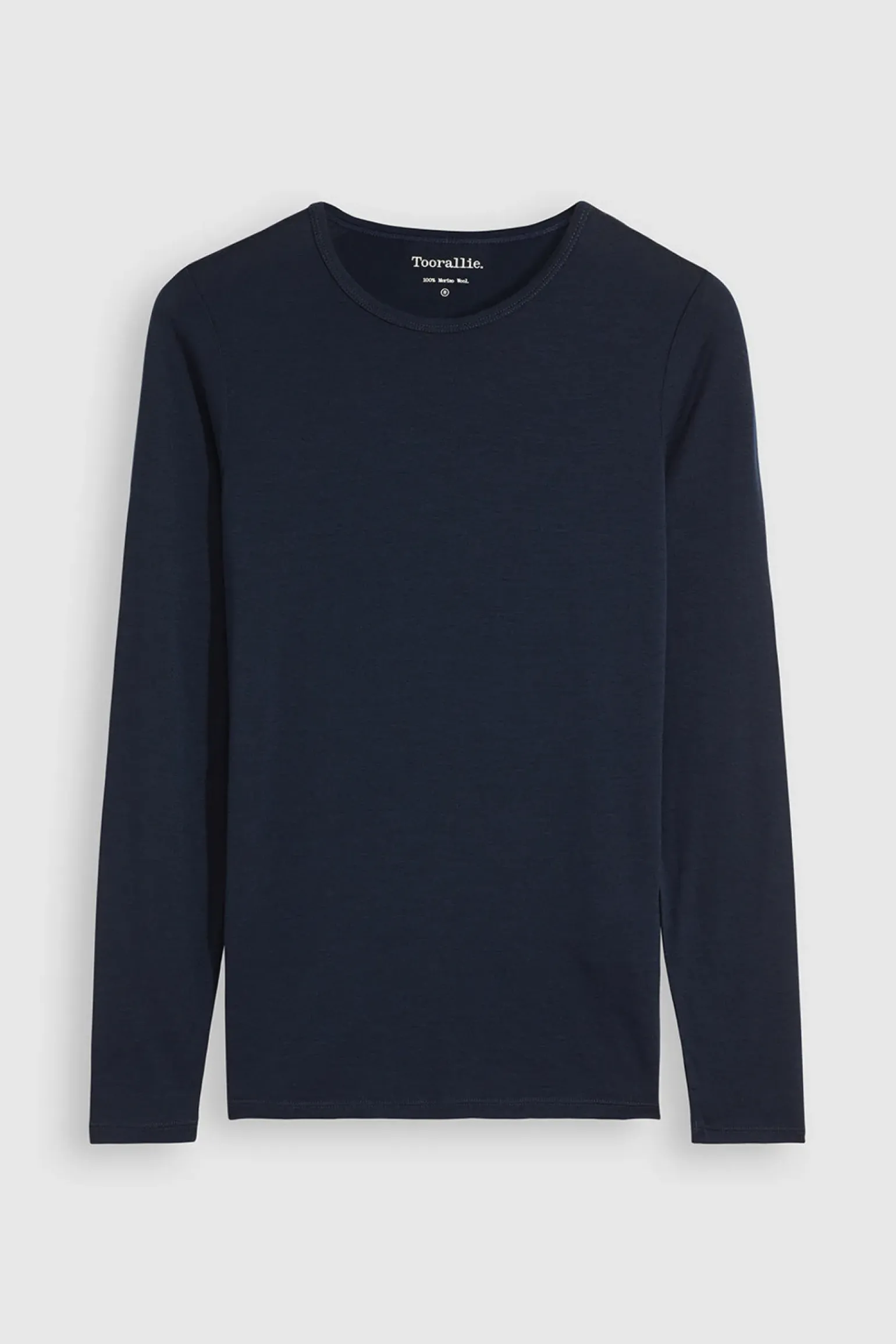 Toorallie Crew Merino Tee - Navy