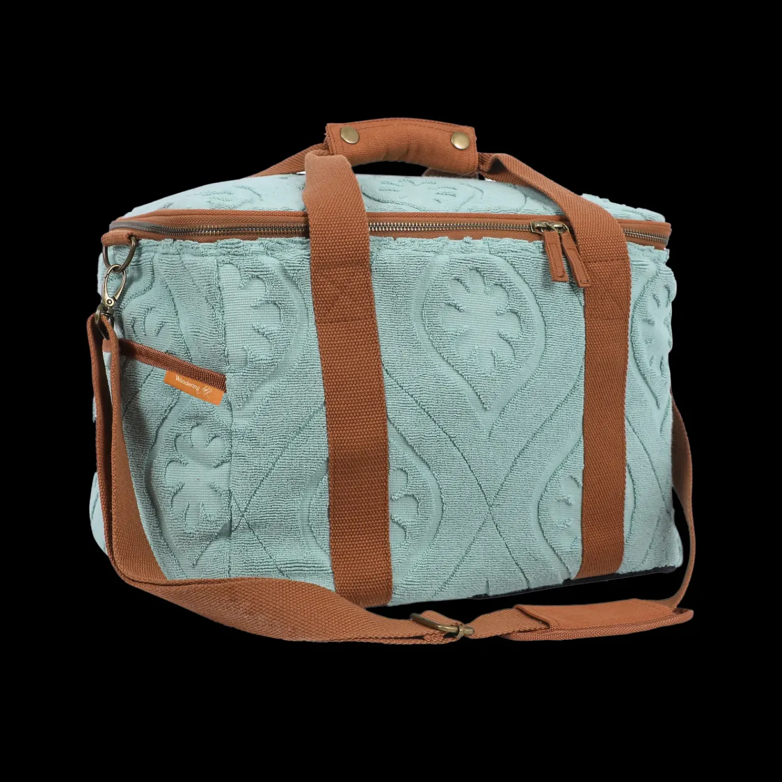 Wandering folk Daisy Cooler Bag Large - Peppermint