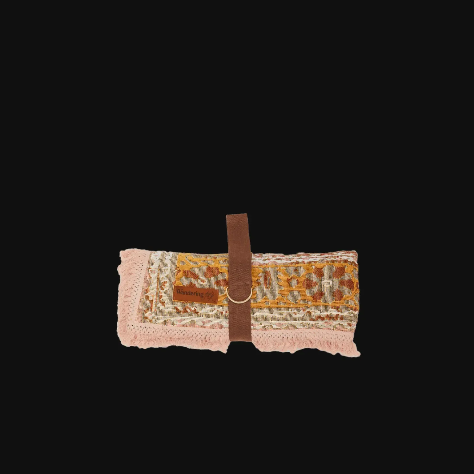 Wandering Folk Desert Throw - Pink Sands