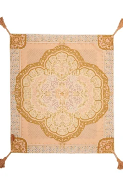 Wandering Folk Picnic Rug - Wild Peach