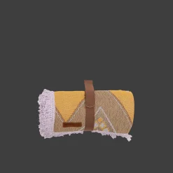 Wandering Folk Woven Throw - Jagger Iris