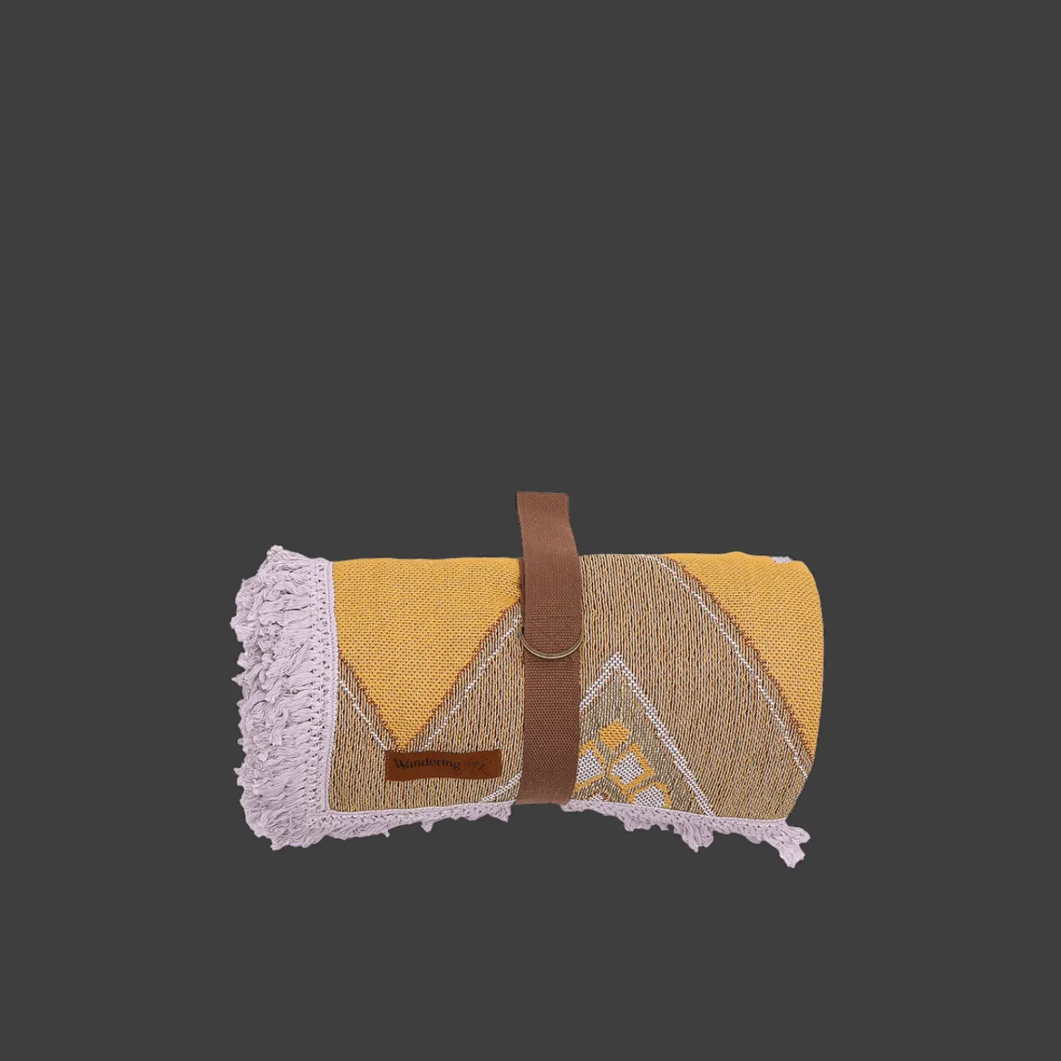 Wandering Folk Woven Throw - Jagger Iris
