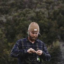 Will & Bear Levi Beanie - Olive Brown