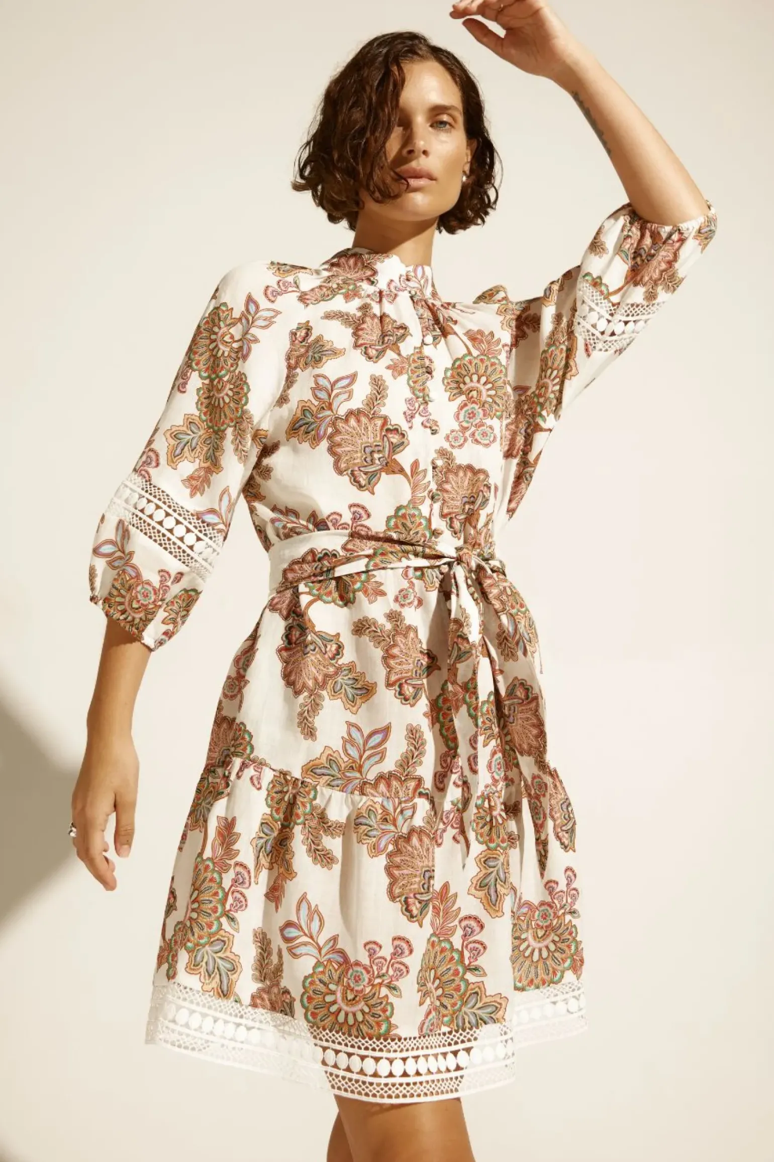 Zoe Kratzmann Alight Dress - K'gari Cream
