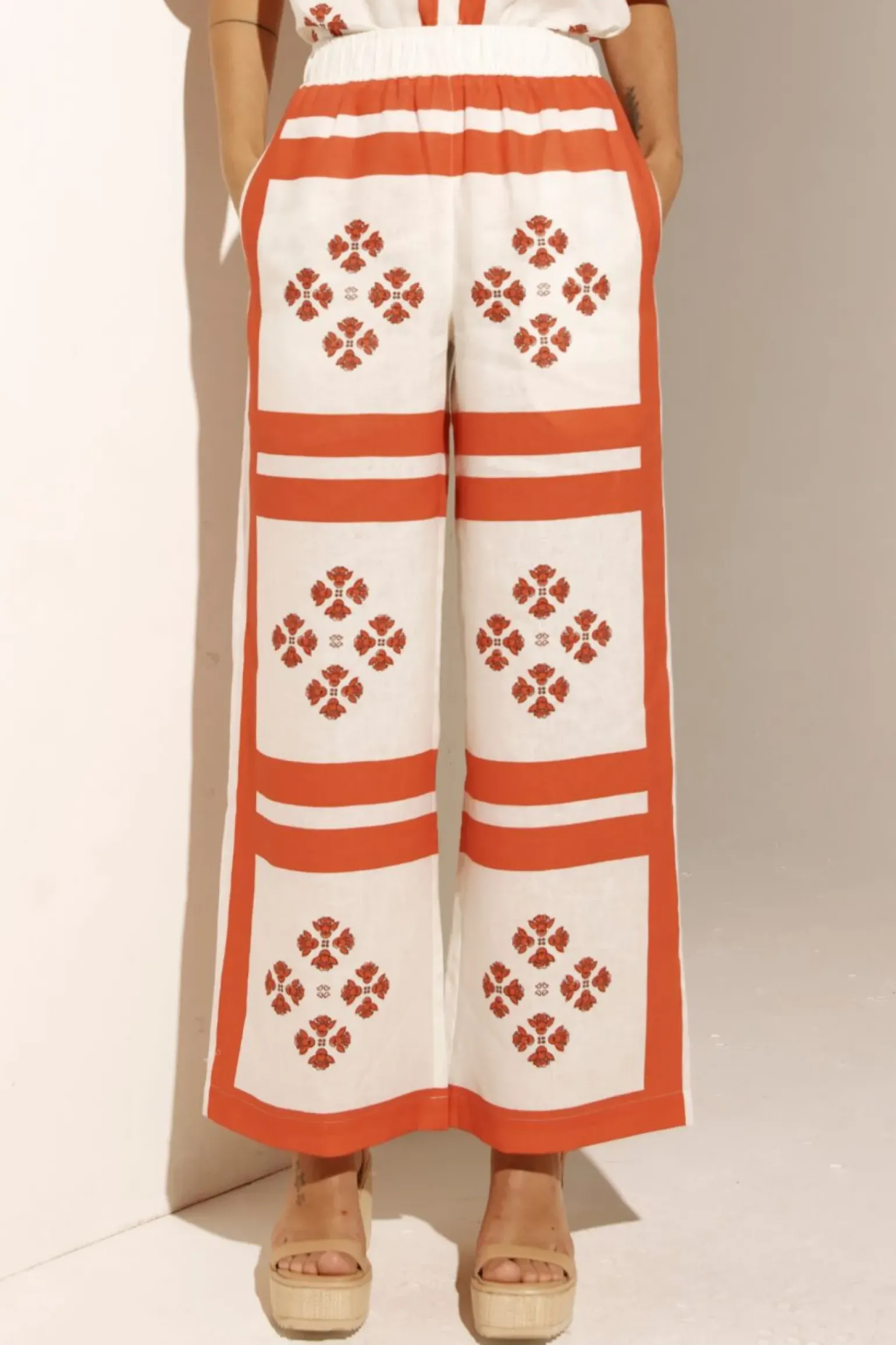 Zoe Kratzmann Breeze Pant - Tamarillo Scarf