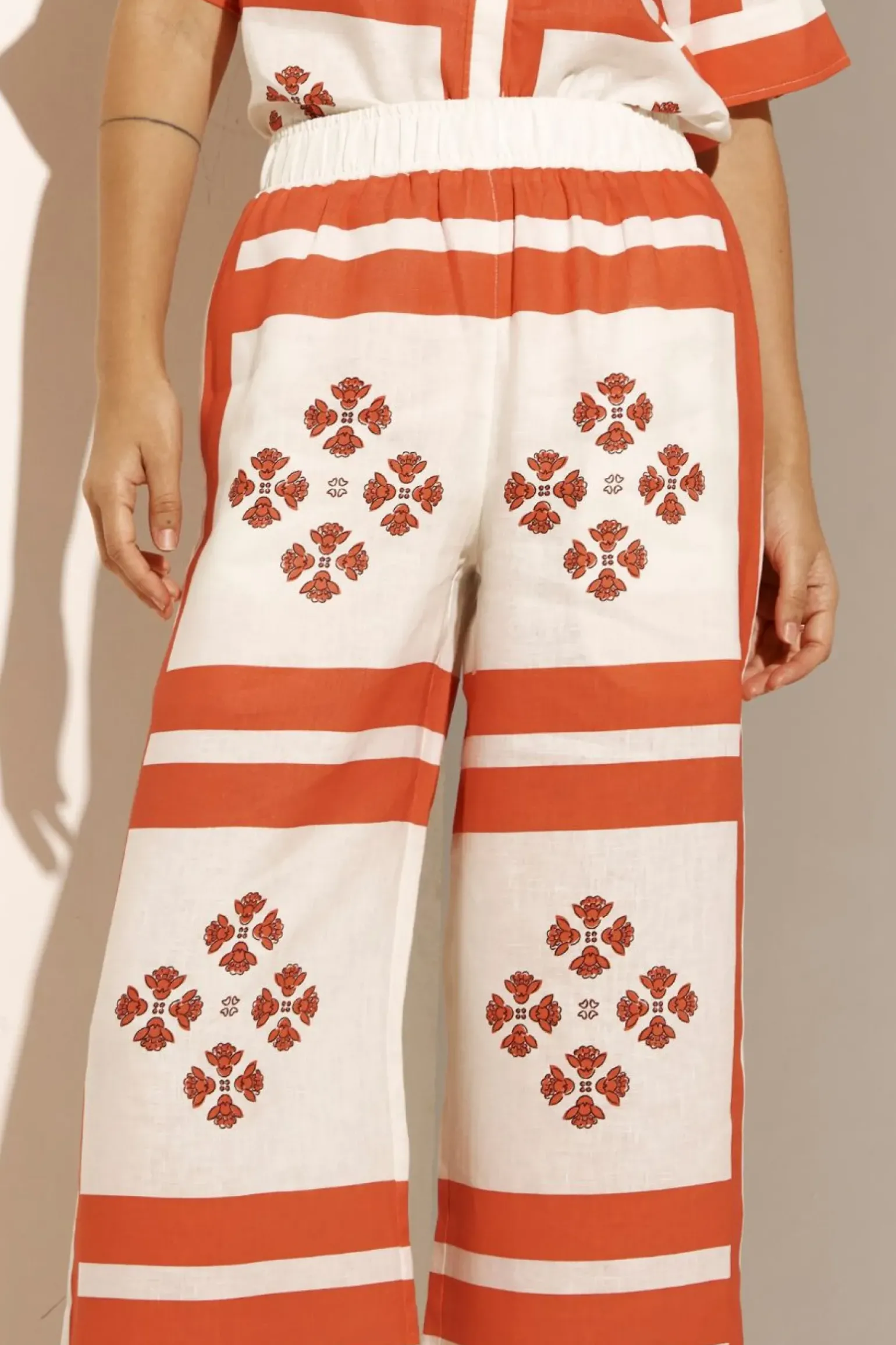 Zoe Kratzmann Breeze Pant - Tamarillo Scarf