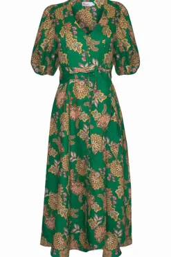 Zoe Kratzmann Ebb Dress - K'gari Palm Green