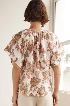Zoe Kratzmann Flout Top - K'gari Cream
