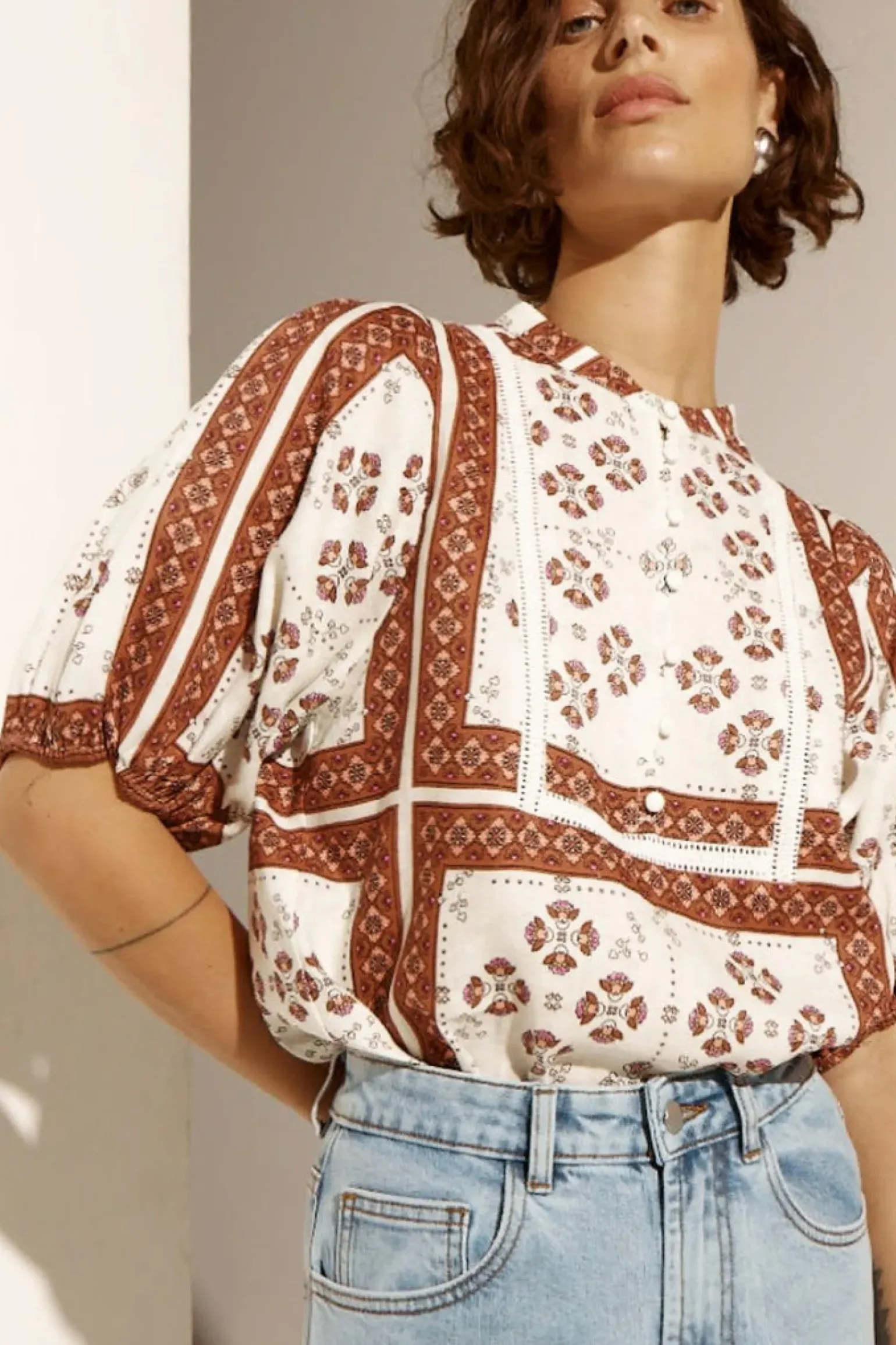 Zoe Kratzmann Gleam Top - Scarf