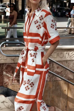 Zoe Kratzmann Globe Dress - Tamarillo Scarf