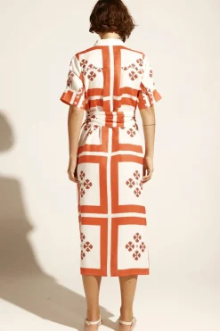 Zoe Kratzmann Globe Dress - Tamarillo Scarf