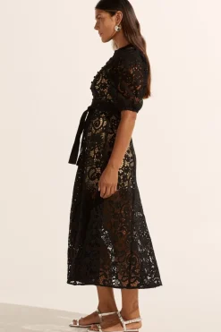 Zoe Kratzmann Lyric Lace Dress - Black