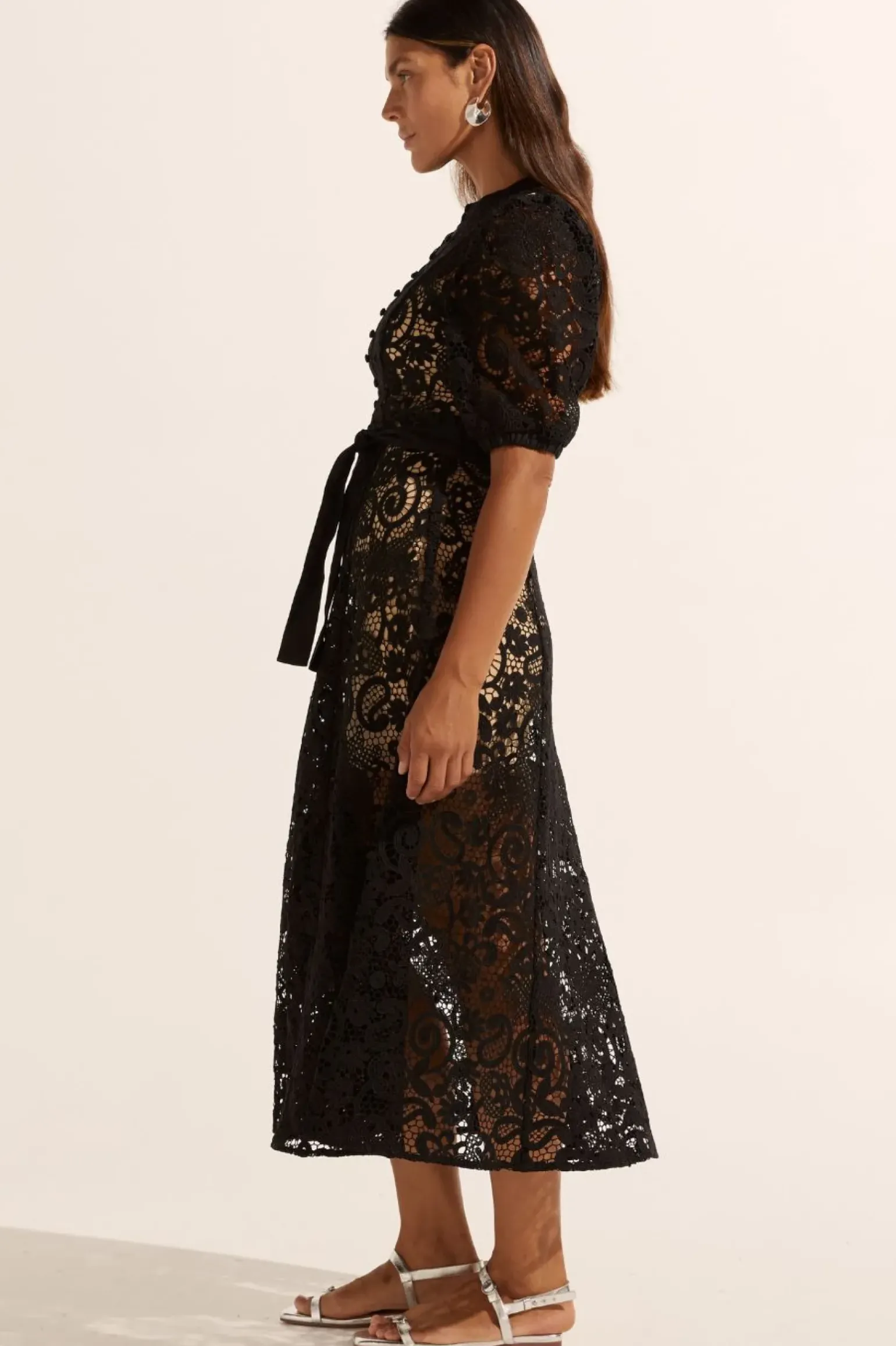 Zoe Kratzmann Lyric Lace Dress - Black