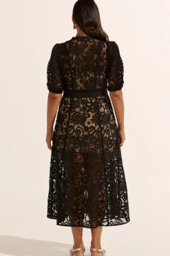 Zoe Kratzmann Lyric Lace Dress - Black