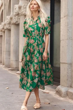 Zoe Kratzmann Opus Dress - K'gari Palm Green