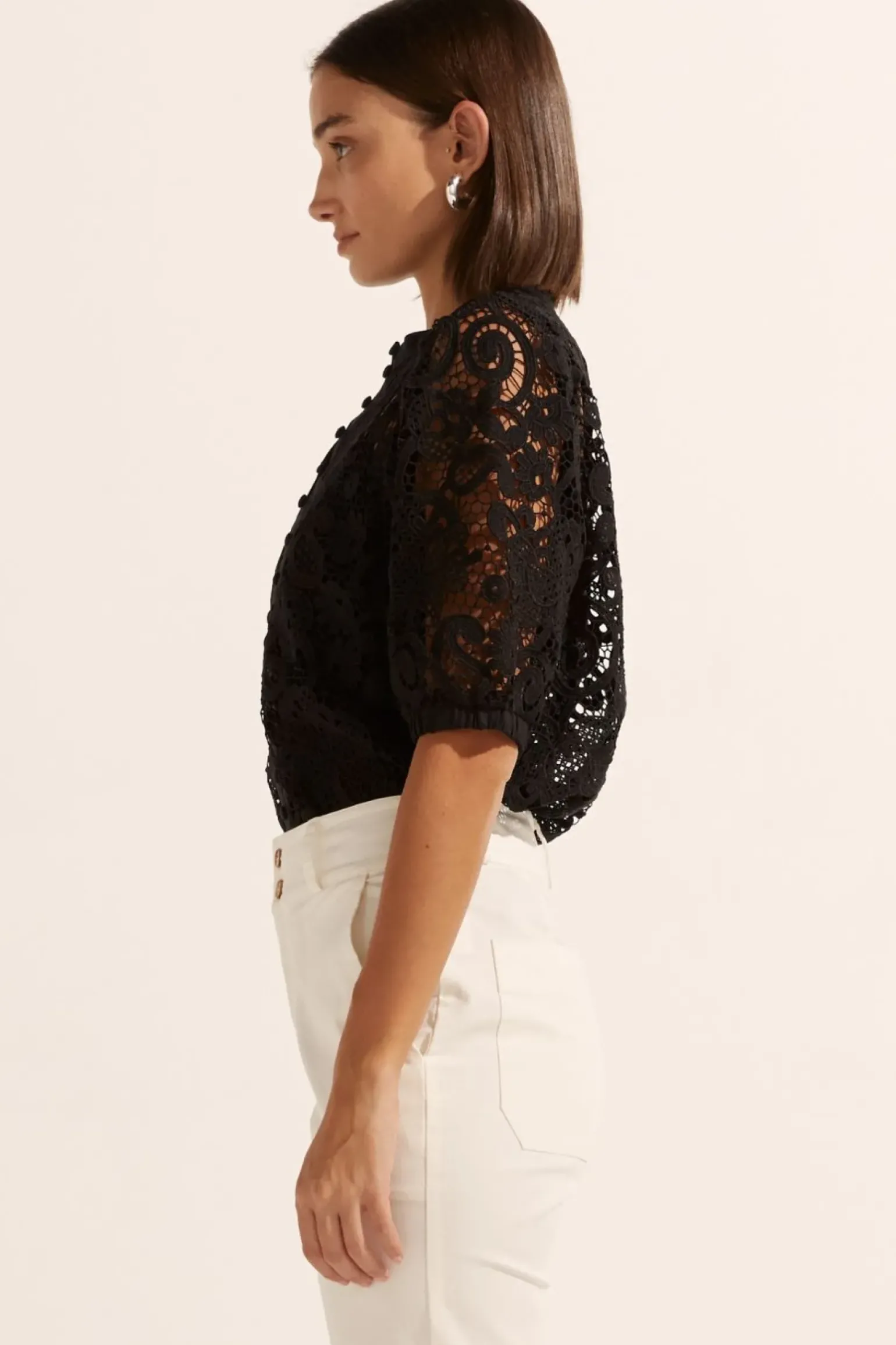 Zoe Kratzmann Parade Lace Top - Black