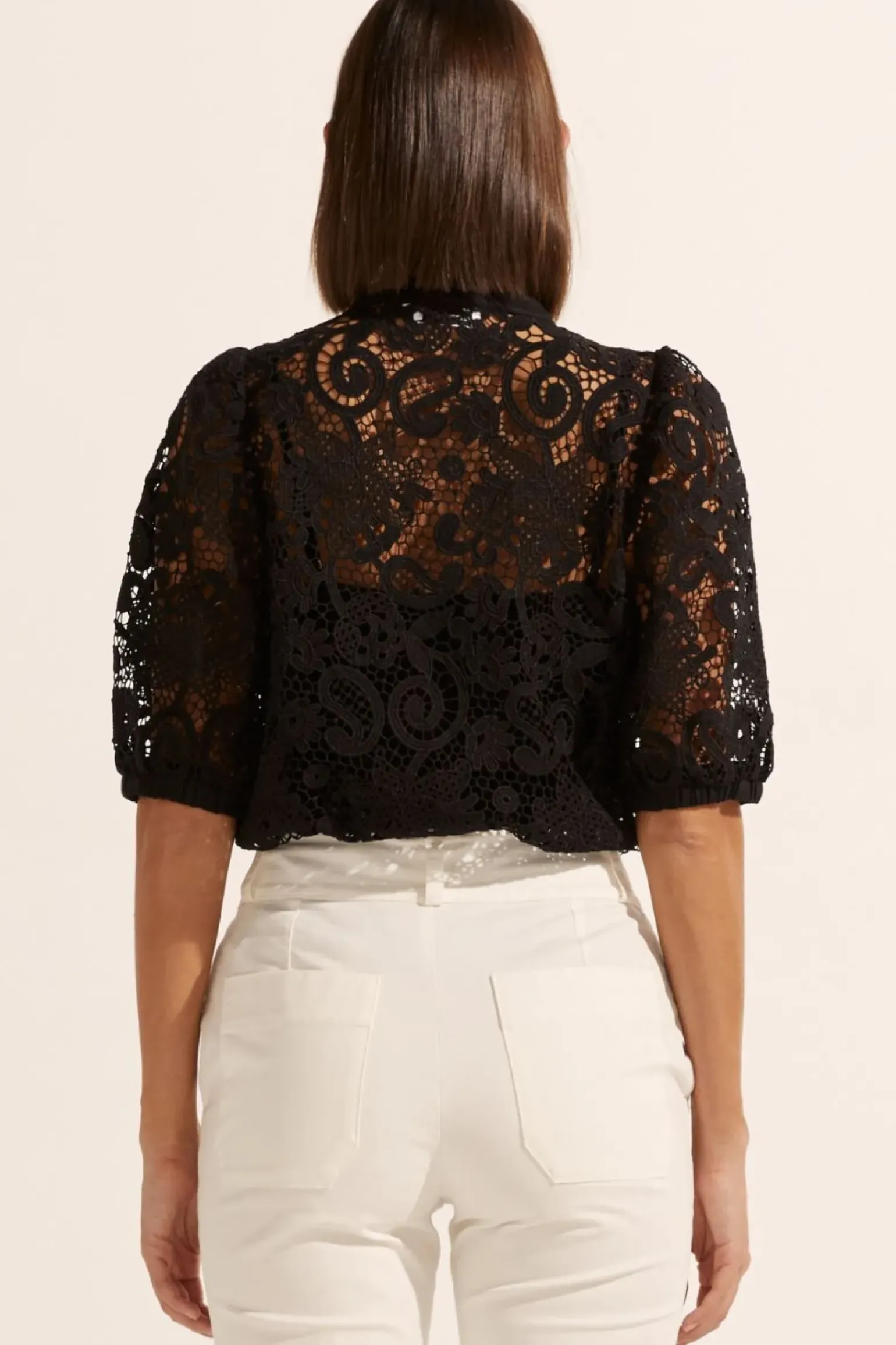 Zoe Kratzmann Parade Lace Top - Black