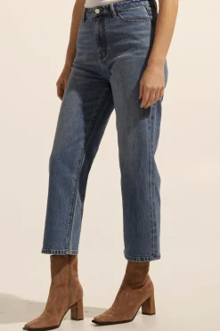 Zoe Kratzmann Tariff Jean - Mid Wash Denim