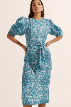 Zoe Kratzmann Venture Dress - Sapphire Tile