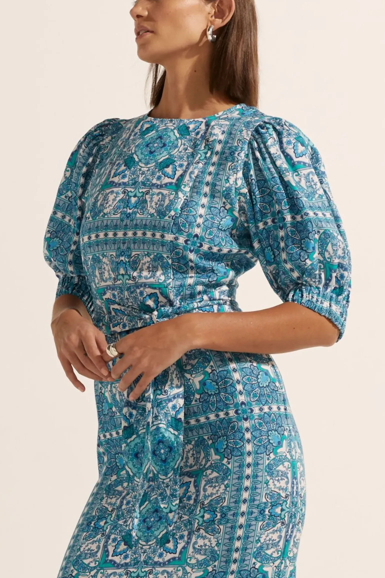 Zoe Kratzmann Venture Dress - Sapphire Tile