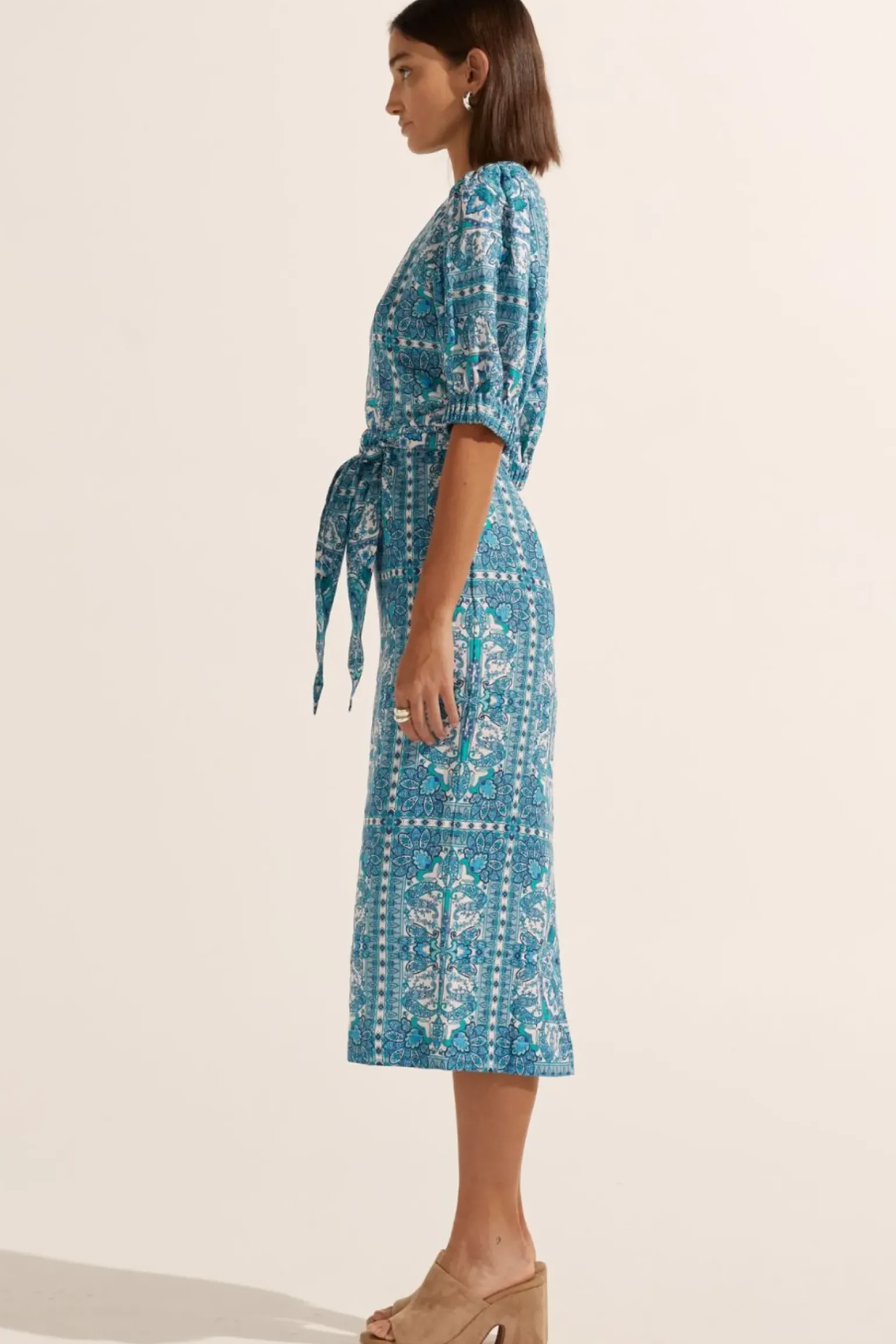 Zoe Kratzmann Venture Dress - Sapphire Tile