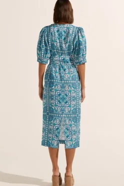 Zoe Kratzmann Venture Dress - Sapphire Tile